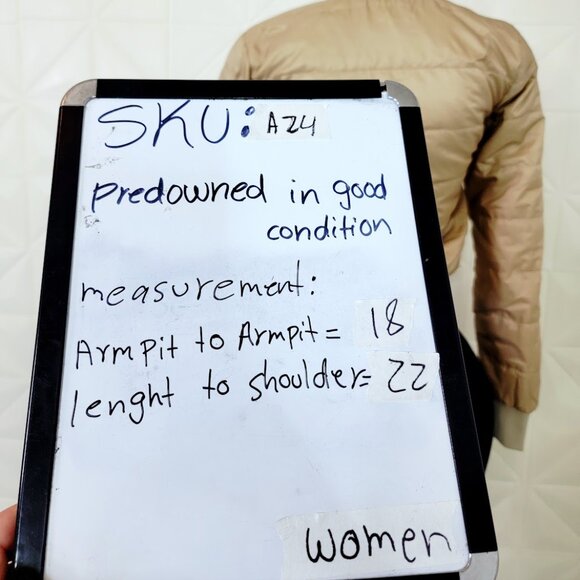 Lululemon Women's Trench Beige Non-Stop Full-Zip Reversible Bomber Jacket Size 4 - Picture 8 of 8